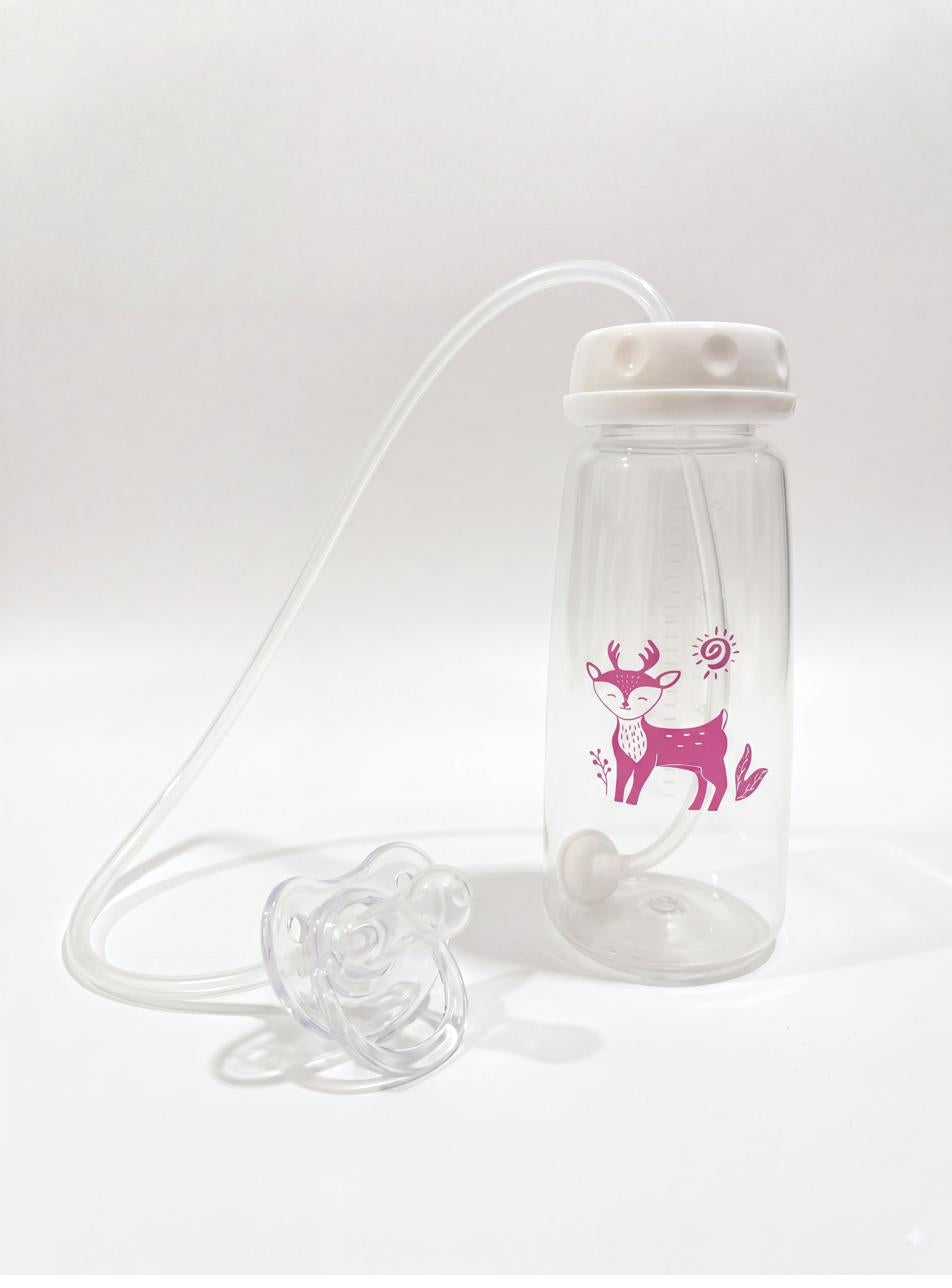 Pink bottle
